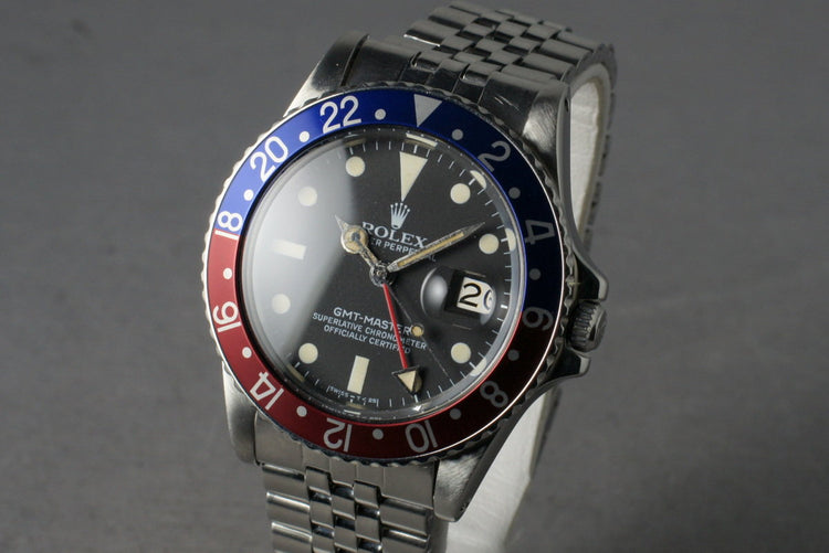 1979 Rolex GMT-Master 16750