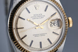 1968 Rolex Datejust 1601 No Lume Dial