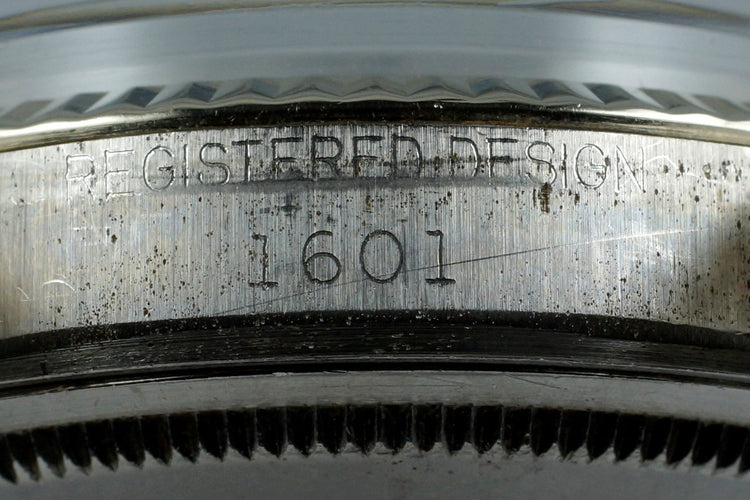 1968 Rolex DateJust 1601 Silver ‘Wide Boy’ Dial