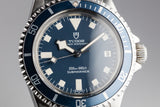1973 Tudor Snowflake Submariner 7411/0 Blue Dial