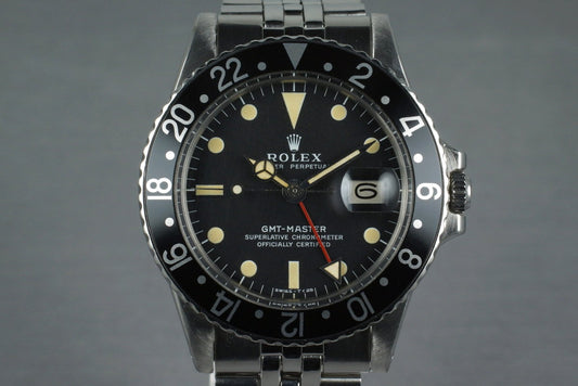 1971 Rolex GMT 1675 with Japanese RSC Papers