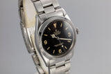 1964 Rolex Explorer 1016 Gilt Dial with Booklets and Service Papers