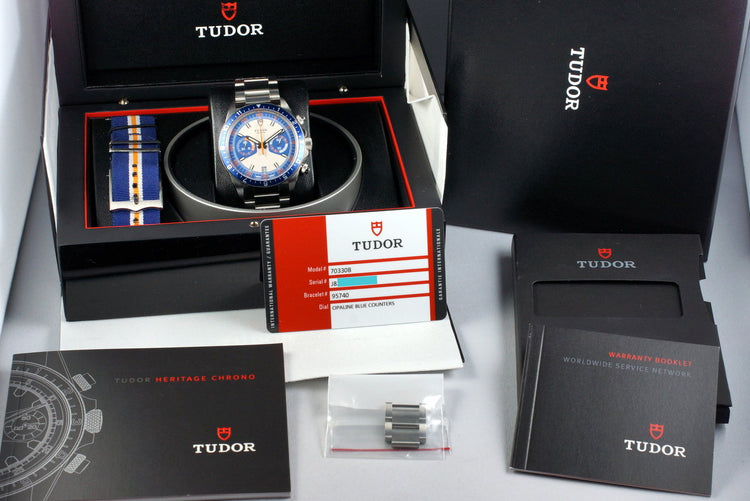 2014 Tudor Heritage Chrono 70330 with Box and Papers