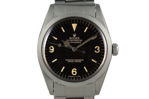 1965 Rolex Explorer 1016 Gilt Dial