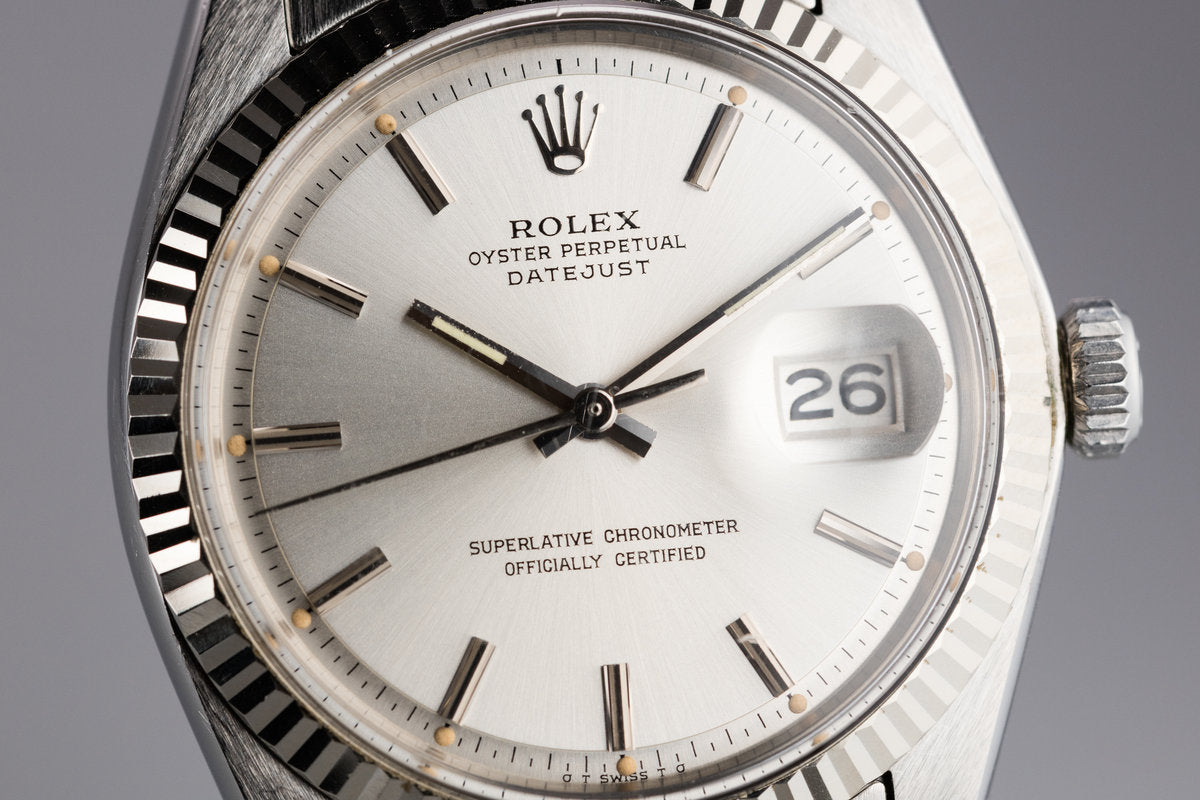 HQ Milton - 1973 Rolex DateJust 1601 Silver Sigma Dial, Inventory