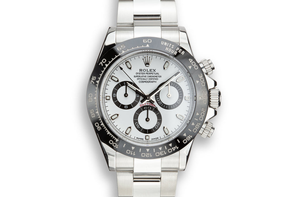 2016 Rolex Daytona 116500LN White Dial with Box and Papers