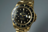 1981 Rolex YG GMT 16758