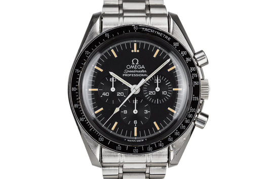 1995 Omega Speedmaster Professional with Creamy Patina