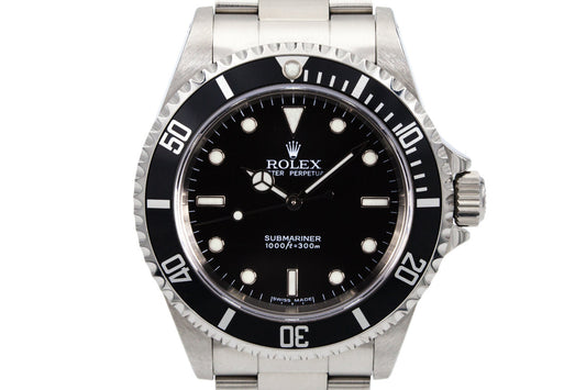 2005 Rolex Submariner 14060M with Box and Papers