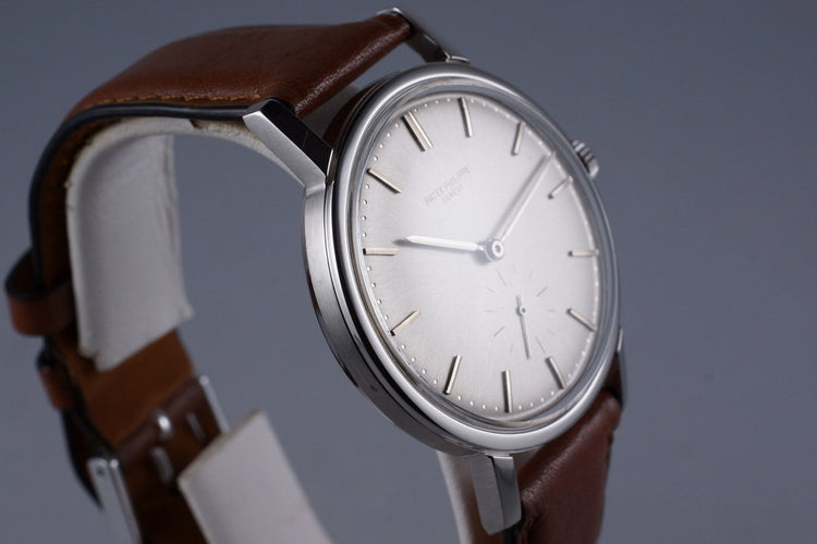 1964 Stainless Steel Patek Philippe 3466 Automatic with Archive Papers