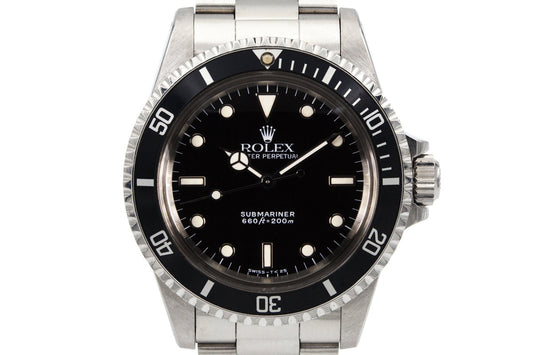 1989 Rolex Submariner 5513 "L serial"