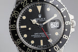 1971 Rolex GMT-Master 1675 with Black Bezel Insert and Box and Papers F-105 Fighter-Bomber Watch