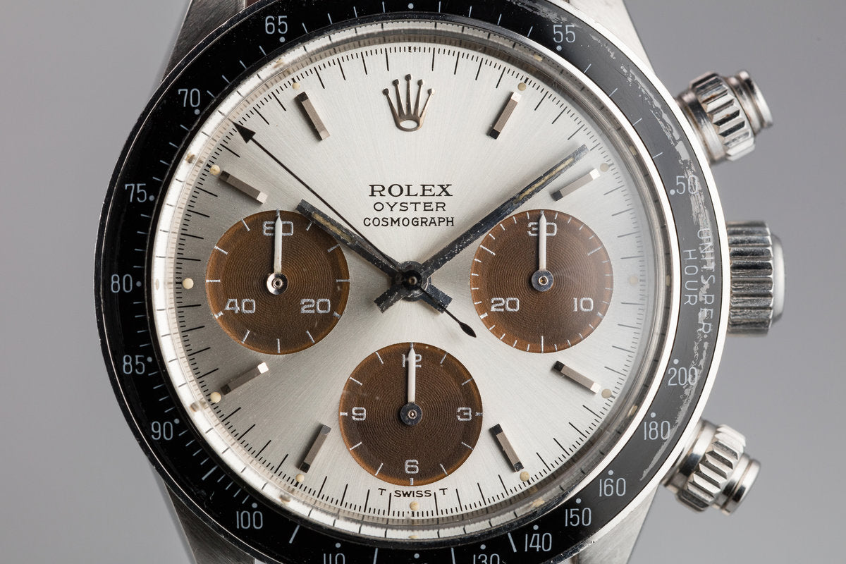 HQ Milton - 1974 Rolex Daytona 6263 Silver Dial with Tropical Sub