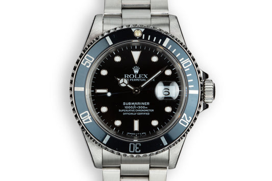 1990 Rolex Submariner 16610