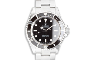 2002 Rolex Submariner 14060m with Service Card