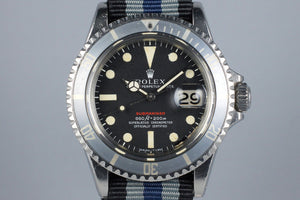 1970 Rolex Red Submariner 1680 Mark IV Dial with 