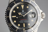 1970 Rolex Red Submariner 1680 Mark 4 Dial
