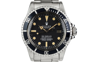 1978 Rolex Sea-Dweller 1665 Rail Dial