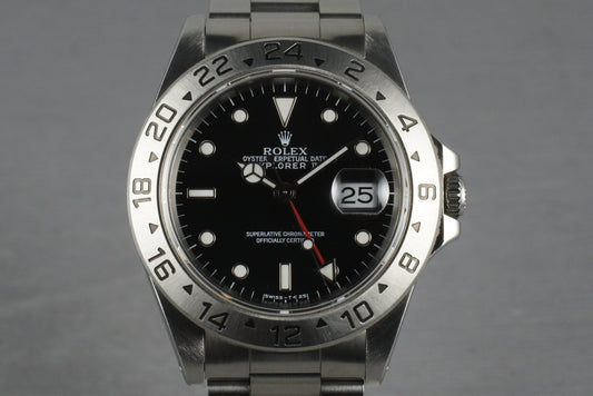 Rolex Explorer II Ref: 16570 Black Dial