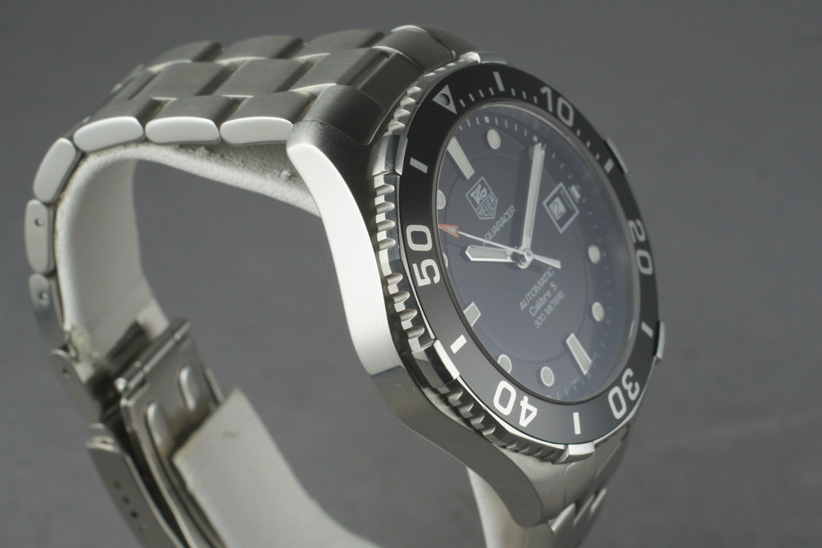 HQ Milton - 2012 Tag Heuer Aquaracer WAN2110 with Box and HQ Milton - 2012 Tag Heuer Aquaracer WAN2110 with Box and
