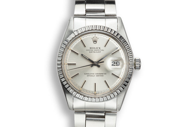 1974 Rolex DateJust 1603 Silver Dial