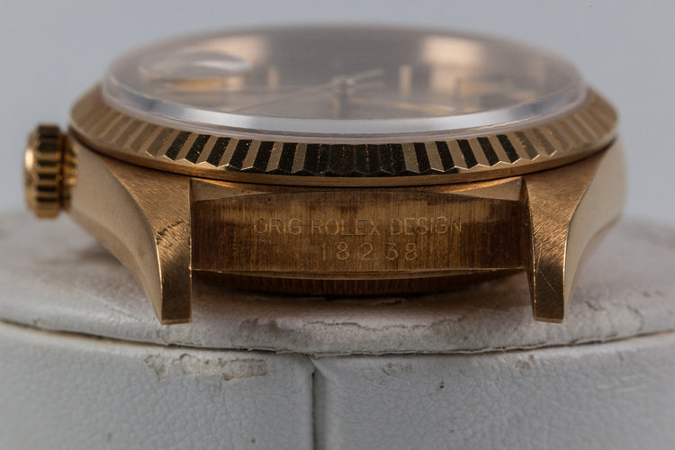 1991 Rolex Day-Date 18238 with Rosy Patina