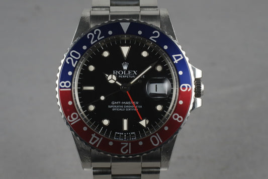 1986 Rolex GMT 16750 Unpolished
