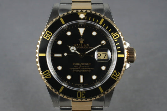 1991 Rolex 18K/SS Submariner 16613