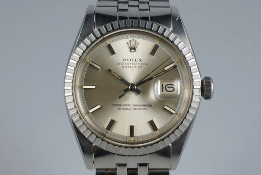 1972 Rolex DateJust 1603 Silver Dial