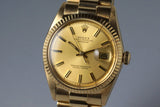 1978 Rolex YG DateJust 1600