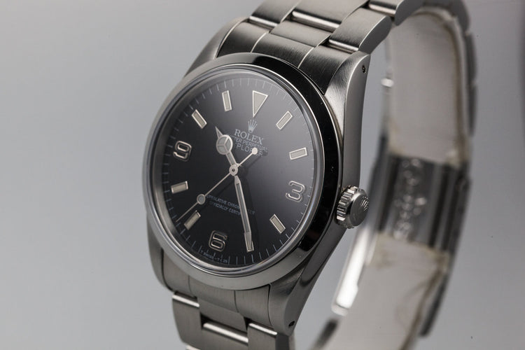 1991 Rolex Explorer 14270 with 'Black Out' Dial