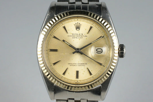 1962 Rolex Datejust 1601 with Non-Luminous Dial