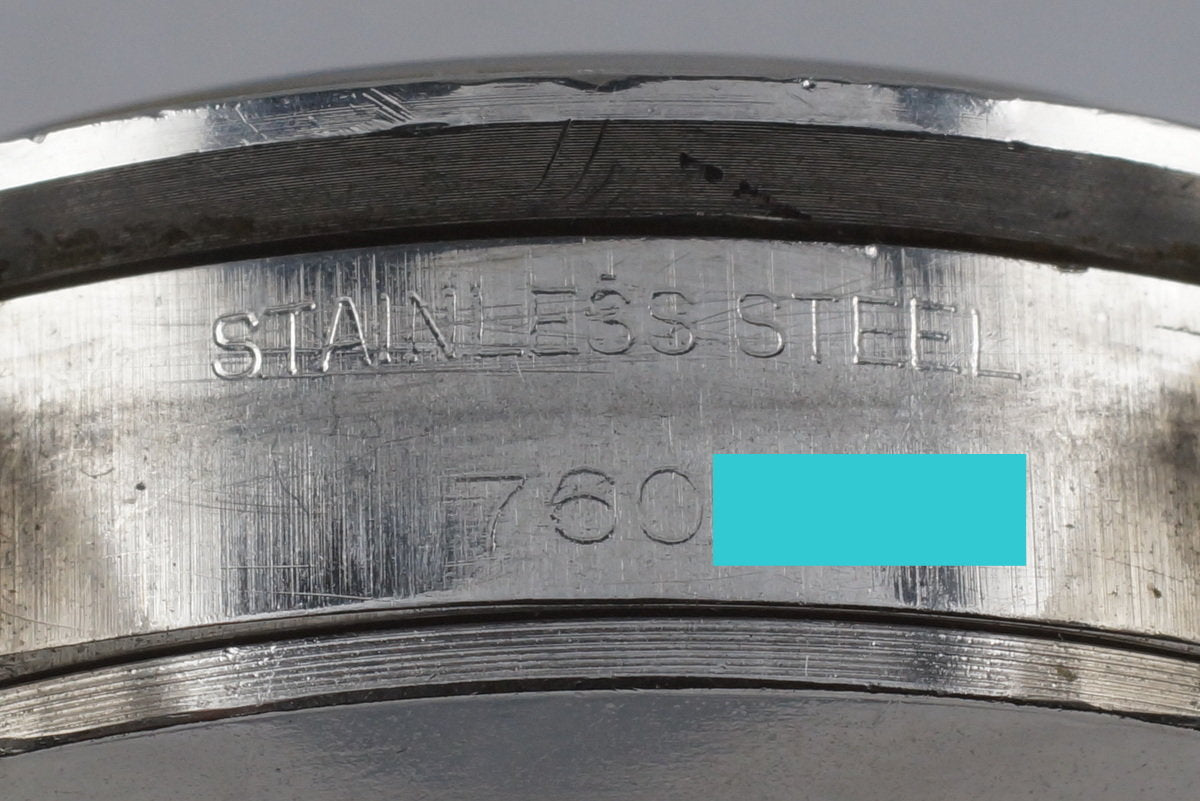 Tudor 7032/0 — Grey Home Plate Dial. · Photo: HQ Milton · © HQ Milton, used with permission · Source: https://hqmilton.com/products/1971-tudor-monte-carlo-7032-0-home-plate-dial-1