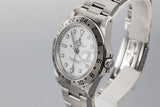 1995 Rolex Explorer II 16570 White Creamy Lume Dial with Box and Papers