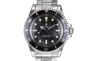 1967 Rolex Submariner 5513 Meters First Dial with 