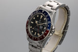 1967 Rolex GMT-Master 1675 "Pepsi" with Box and Rolex Service Papers.
