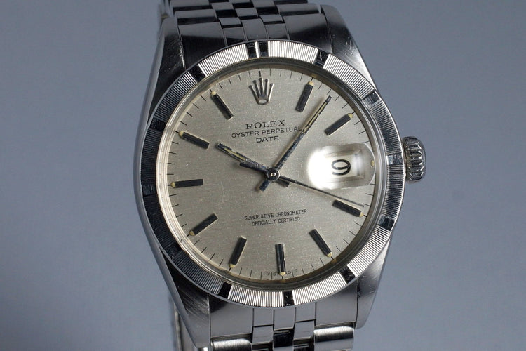 1968 Rolex Date 1501 Silver Dial