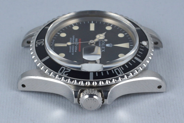 1971 Rolex Red Submariner 1680 Mark IV Dial UNPOLISHED