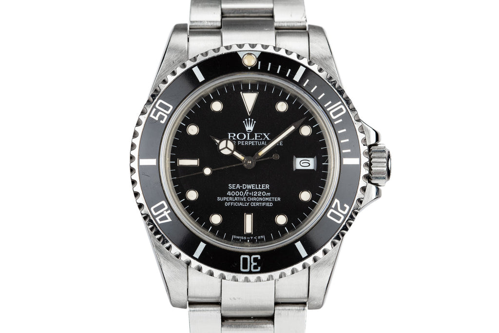 1983 Rolex Sea-Dweller 16660 with Spider Dial