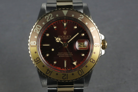 1985 Rolex 18K/SS GMT 16753