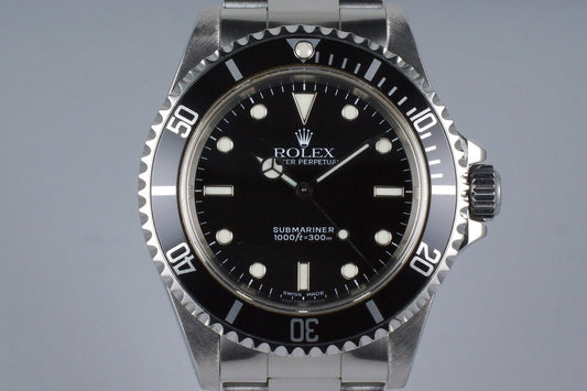 1999 Rolex Submariner 14060