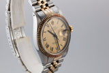 1980 Rolex Two-Tone DateJust 16013 With Matte Gold "Buckley" Dial