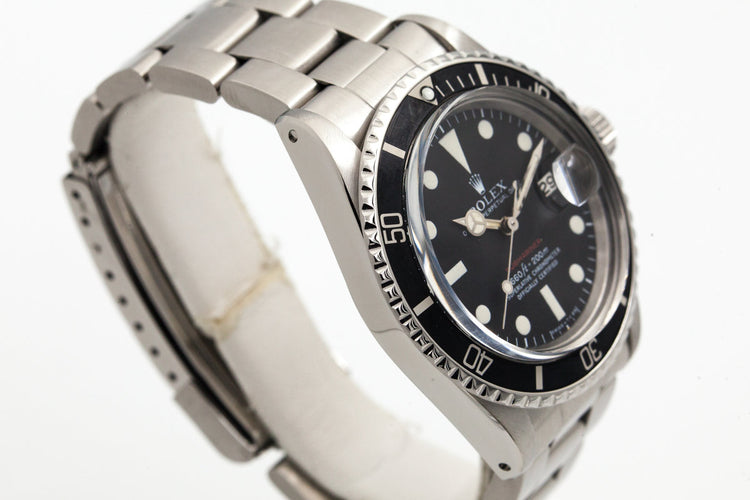 1971 Rolex Red Submariner Mark V Dial