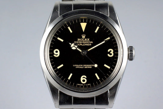 1966 Rolex Explorer 1 1016 Glossy Gilt Dial