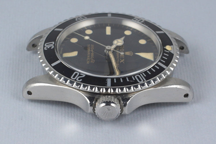 1964 Rolex Submariner 5513 Glossy Gilt Meters First Dial