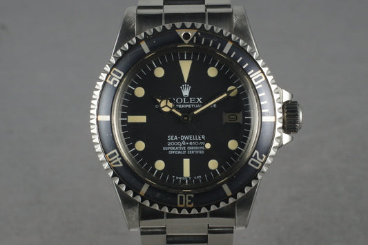 1978  Rolex Sea Dweller  1665 Rail Dial