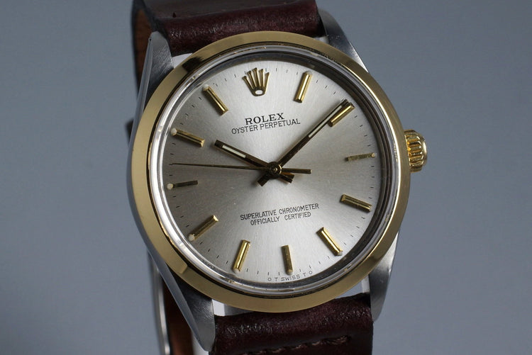 1988 Rolex Two Tone Oyster Perpetual 1005