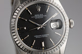 1973 Rolex DateJust 1601 Black Dial
