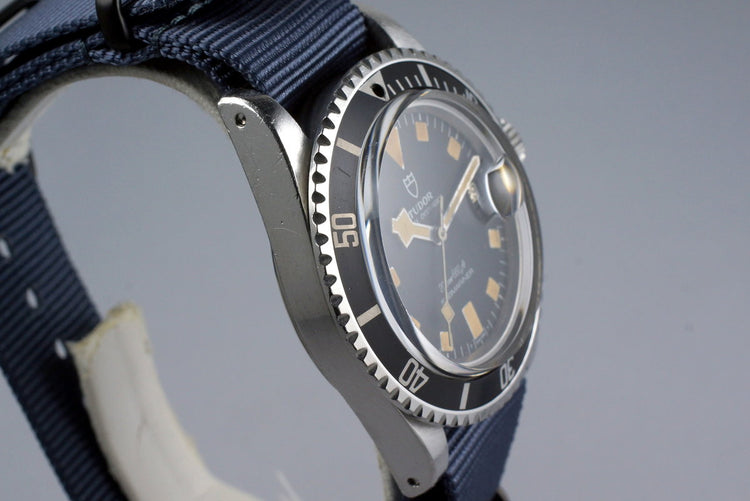 1981 Tudor Submariner 94110 Black Snowflake