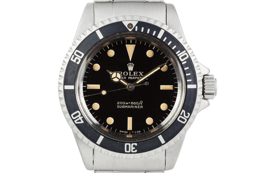 1965 Rolex Submariner 5513 with Gilt Dial